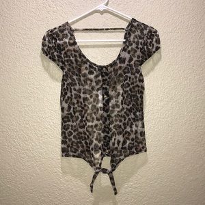 Charlotte Russe shear top